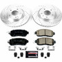 PowerStop K7215 - Power Stop 14-17 Nissan Leaf Front Z23 Evolution Sport Brake Kit