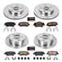PowerStop K7385 - Power Stop 17-19 Hyundai Elantra Front & Rear Z23 Evolution Sport Brake Kit