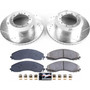 PowerStop K7424 - Power Stop 17-22 Ford F-550 Super Duty Rear Z23 Evolution Brake Kit