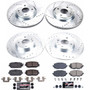 PowerStop K7359 - Power Stop 17-19 Fiat 124 Spider Front & Rear Z23 Evolution Sport Brake Kit PowerStop K7359 - Power Stop 17-19 Fiat 124 Spider Front & Rear Z23 Evolution Sport Brake Kit