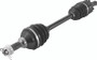 QuadBoss 609168 - 06-13 Kawasaki KVF650 Brute Force 4x4i Front Left Side Rugged Axle QuadBoss 609168 - 06-13 Kawasaki KVF650 Brute Force 4x4i Front Left Side Rugged Axle