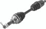 QuadBoss 609363 - 98-01 Honda TRX450ES FourTrax Foreman 4x4 ES Front Left Replacement Axle