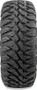 QuadBoss 609328 - QBT846 Radial Utility Tire - 28x10R14 8Ply