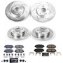 PowerStop K7583 - Power Stop 16-17 Hyundai Veloster Front & Rear Z23 Evolution Sport Brake Kit