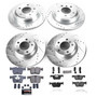 PowerStop K7548 - Power Stop 13-14 BMW 328i xDrive Front & Rear Z23 Evolution Sport Brake Kit