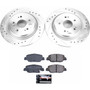 PowerStop K7528 - Power Stop 17-18 Honda CR-V Rear Z23 Evolution Sport Brake Kit