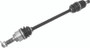 QuadBoss 609413 - 09-13 Honda MUV700 Big Red Front Left Side Rugged Axle