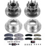 PowerStop K7572 - Power Stop 17-22 Ford F-350 Super Duty Front & Rear Z23 Evolution Brake Kit