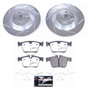 PowerStop K7757-36 - Power Stop 17-18 Volvo S90 Rear Z36 Truck & Tow Brake Kit