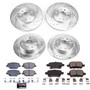 PowerStop K7565 - Power Stop 2018 Chevrolet Equinox Front & Rear Z23 Evolution Sport Brake Kit