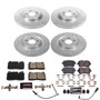 PowerStop K7532 - Power Stop 17-18 Audi A6 Front & Rear Z23 Evolution Sport Brake Kit