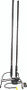 QuadBoss 609657 - Qb 4Ft Smoked Dual Whip Rmte