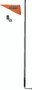 QuadBoss 609660 - Qb 6Ft Smoke Sng Whip Rmte