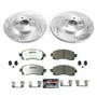 PowerStop K7892-26 - Power Stop 18-19 Subaru Crosstrek Front Z26 Street Warrior Brake Kit