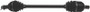 QuadBoss 609578 - Honda Talon 19 20 Rugged Axle