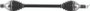 QuadBoss 609539 - 2019 Can-Am Maverick X3 900 MAX Turbo Rear Left Side Rugged Axle