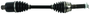 QuadBoss 609558 - 18-21 Polaris Sportsman 570 6x6 Middle Rugged Axle