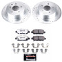 PowerStop K7864-26 - Power Stop 07-10 Nissan Altima Rear Z26 Street Warrior Brake Kit