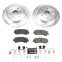 PowerStop K7874 - Power Stop 17-18 Nissan Titan Rear Z23 Evolution Sport Brake Kit