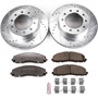 PowerStop K8029-36 - Power Stop 2016 Ford F-350 Super Duty Front Z36 Truck & Tow Brake Kit