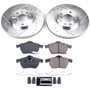 PowerStop K834 - Power Stop 99-03 Saab 9-3 Front Z23 Evolution Sport Brake Kit