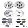 PowerStop K8066 - Power Stop 18-19 Honda Accord Front & Rear Z23 Evolution Sport Brake Kit