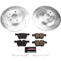 PowerStop K8109 - Power Stop 2018 Jaguar E-Pace Rear Z23 Evolution Sport Brake Kit