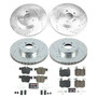 PowerStop K8352 - Power Stop 2019 Mercedes-Benz GLC300 Front & Rear Z23 Evolution Sport Brake Kit