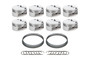 Race Tec Pistons 1000718 - GM LS FT Piston Set 4.070 Bore -3.3cc