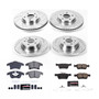 PowerStop K8532 - Power Stop 2020 Ford Fusion Front & Rear Z23 Evolution Sport Brake Kit PowerStop K8532 - Power Stop 2020 Ford Fusion Front & Rear Z23 Evolution Sport Brake Kit