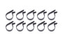 QuickCar 66-820 - Adel Line Clamps Nylon 1in 10pk