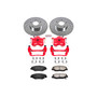 PowerStop KC1043A-36 - Power Stop 14-15 Acura ILX Front Z36 Truck & Tow Brake Kit w/Calipers