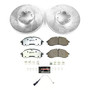 PowerStop K8986-36 - Power Stop 2022 Ford Transit-350 Front Z36 Truck & Tow Brake Kit