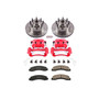 PowerStop KC1392 - Power Stop 03-05 Ford Excursion Front Z23 Evolution Kit w/Cals PowerStop KC1392 - Power Stop 03-05 Ford Excursion Front Z23 Evolution Kit w/Cals