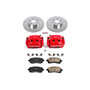 PowerStop KC1120 - Power Stop 98-02 Subaru Forester Front Z23 Evolution Sport Brake Kit w/Calipers