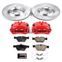 PowerStop KC1349 - Power Stop 2005 Jaguar S-Type Front Z23 Evolution Sport Brake Kit w/Calipers