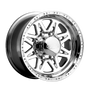 Raceline 888-79080P - 888 Renegade 17x9in / 8x165.1 BP / 6mm Offset / 130.81mm Bore - Polished Wheel