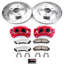 PowerStop KC1576-36 - Power Stop 05-06 Chevrolet Equinox Front Z36 Truck & Tow Brake Kit w/Calipers