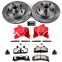 PowerStop KC1766-36 - Power Stop 87-93 Ford F-150 Front Z36 Truck & Tow Kit w/Cals