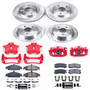 PowerStop KC1552 - Power Stop 99-04 Oldsmobile Alero Front & Rear Z23 Evolution Sport Brake Kit w/Calipers