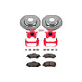 PowerStop KC1631-36 - Power Stop 07-11 Dodge Nitro Front Z36 Truck & Tow Brake Kit w/Calipers