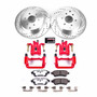 PowerStop KC147-36 - Power Stop 05-12 Nissan Pathfinder Rear Z36 Truck & Tow Brake Kit w/Calipers