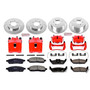 PowerStop KC1944A - Power Stop 05-08 Ford F-150 Front & Rear Z23 Evolution Sport Brake Kit w/Calipers
