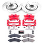 PowerStop KC2061A - Power Stop 2005 Saab 9-7x Front Z23 Evolution Sport Brake Kit w/Calipers