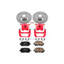 PowerStop KC2316 - Power Stop 03-08 Pontiac Vibe Front Z23 Evolution Sport Brake Kit w/Calipers