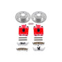 PowerStop KC2221-26 - Power Stop 06-10 Jeep Commander Rear Z26 Street Warrior Brake Kit w/Calipers