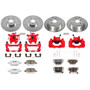 PowerStop KC2314A-26 - Power Stop 03-05 Toyota Celica Front & Rear Z26 Street Warrior Brake Kit w/Calipers