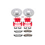PowerStop KC2442-36 - Power Stop 04-05 Nissan Titan Front Z36 Truck & Tow Kit w/Cals