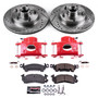 PowerStop KC2580A - Power Stop 1977 Pontiac Ventura Front Z23 Evolution Kit w/Cals