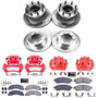 PowerStop KC2868A - Power Stop 00-02 Ford F-350 Super Duty Front & Rear Z23 Evolution Kit w/Calipers